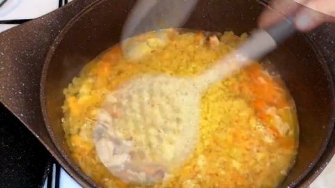 Плов из булгура с курицей ?#bulgurpilavi #вкусныйплов #сидиковашукрона