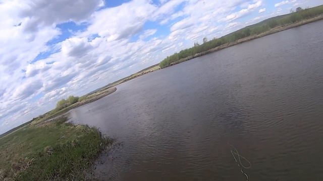 Майская уклейка.Рыбалка на реке Урал. смотреть онлайн