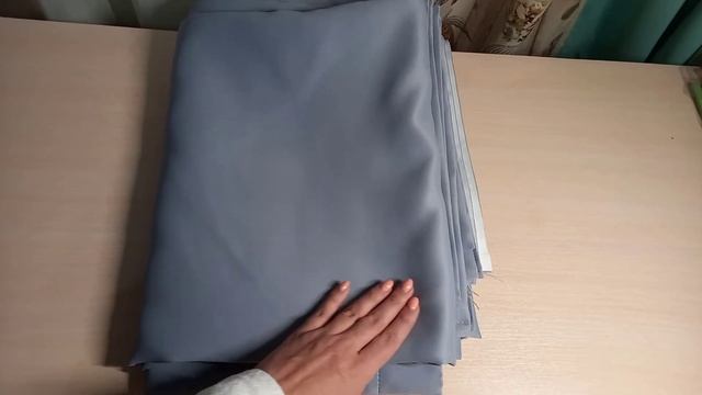 Шторы блекаут серо-голубой. Ткань блекаут. Солнцезащитные шторы.