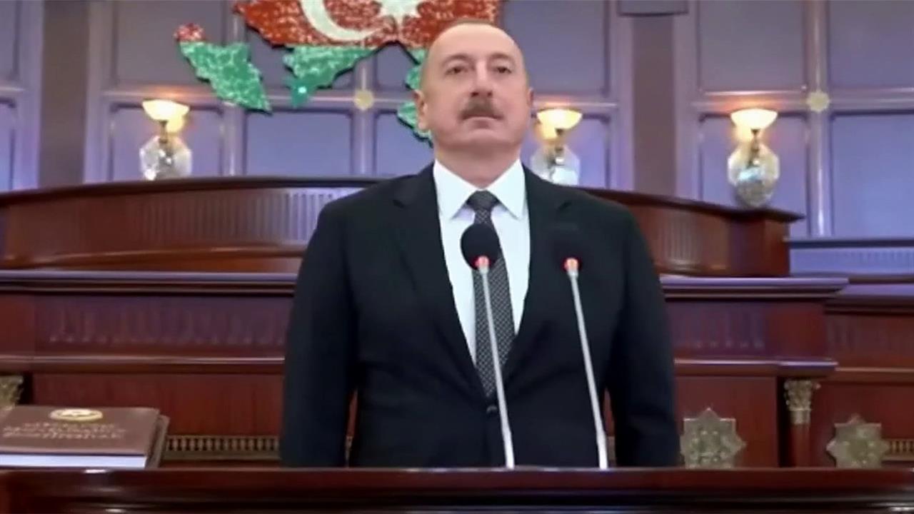 Ильхам Алиев, избранный на пятый срок, вступил в должность президента Азербайджана
