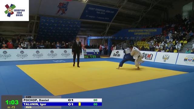 Tula 2018 2 K 73 kg Pochop CZE Talunin RUS смотреть онлайн