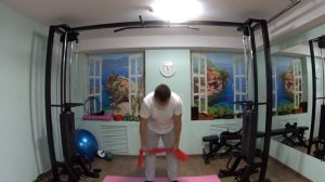 упражнения с резиной при шейно-грудном остеохондрозе