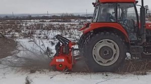 Покупка, Доставка, Пуск Лесного мульчера. Лесной мульчер SHKIV модель SM 1400T