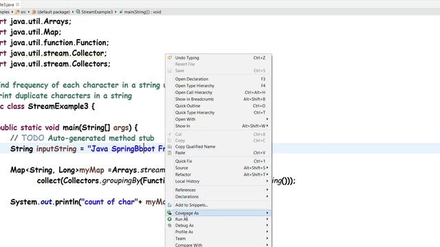 Sort list using Java Stream  Coding Questions I Duplicate characters in String I Stream Sorting I
