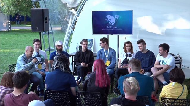 Дискуссия научпоперов 1: Двуреков, Квашенов, Соколов, Зырянов, Меренков, Никитина. Лекторий SciTopu