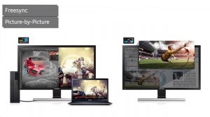 Монитор Samsung U24E590D (LU24E590DS), 24 дюйма