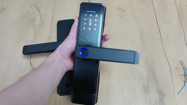 Умный дверной замок Wifi Tuya приложение отпечаток пальца цифра интеллект https://2my.site/evvbGra