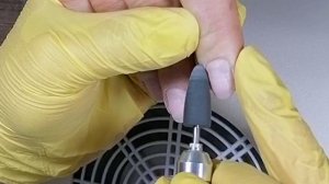 Укрепление гелем, короткие ногти.