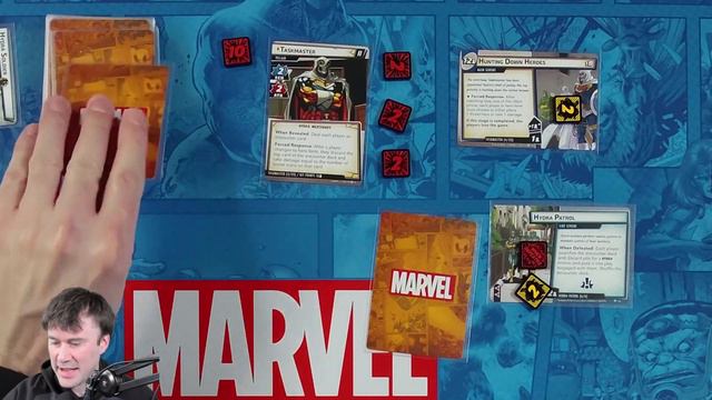 Hulk vs. Taskmaster  - Marvel Champions - Sunday Morning Coffee and Games