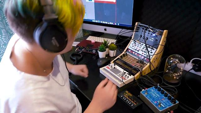 LE-NA | KORG Volca Modular & Keys & Sample & Monotron Delay & Memory Man | Jam - 3 смотреть онлайн