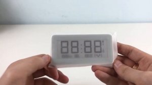 Обзор ЧАСОВ-ДАТЧИКА ТЕМПЕРАТУРЫ И ВЛАЖНОСТИ XIAOMI MIJIA TEMPERATURE AND HUMIDITY ELECTRONIC WATCH