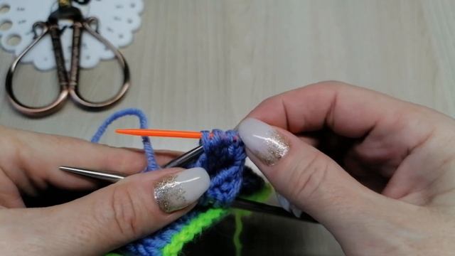 ВЯЖЕМ КОМПЛЕКТ "ВАСИЛЬКОВЫЙ"?✨ОН ВСЕМ ПОНРАВИЛСЯ !?Часть 2.СНУД.