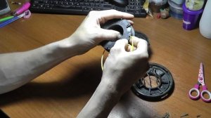 как правильно намотать леску на катушку триммера