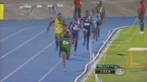 Christopher Taylor runs Amazing Anchor Splits 45.3 Boys 4x400m Final Champs 2016