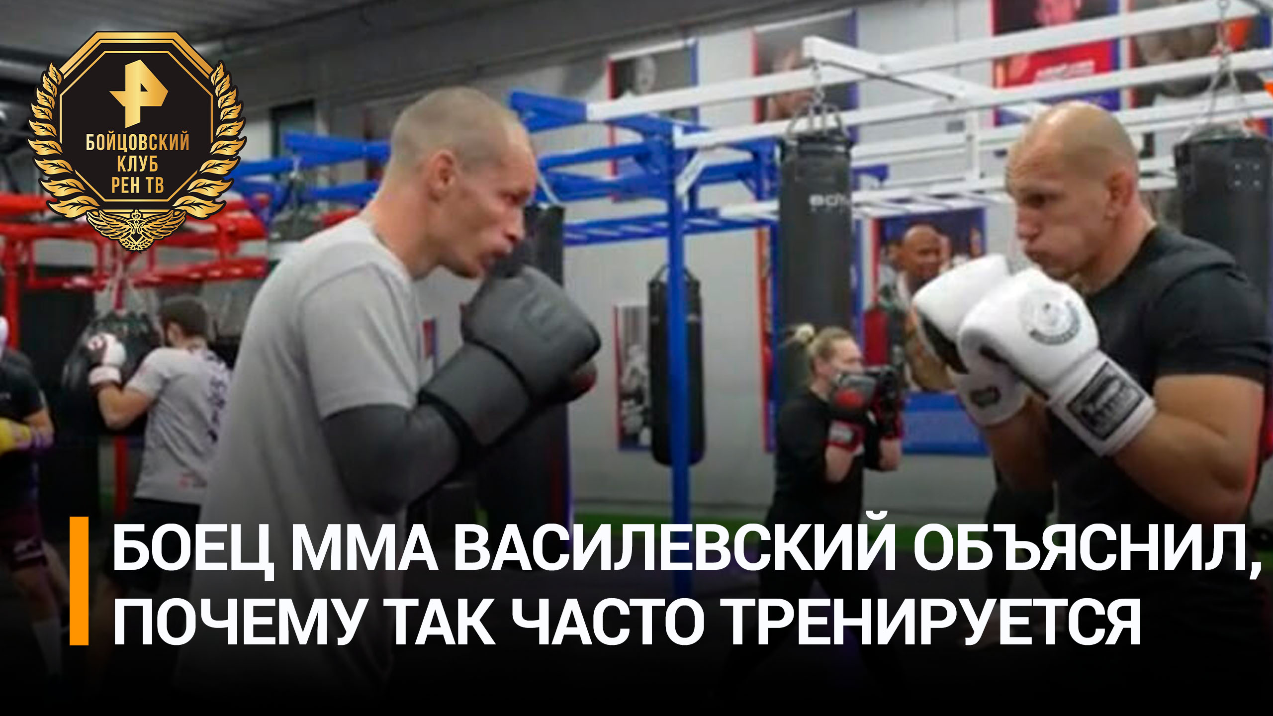 Василевский объяснил свою тягу к походам в зал для тренировок / Бойцовский клуб РЕН ТВ