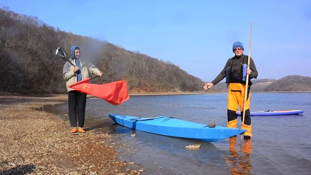 Торжественный спуск каяка к 100 летней годовщине Великого Октября смотреть онлайн