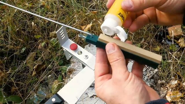 ТОЧИМ НОЖИ В ПОЛЕВЫЙ УСЛОВИЯХ С ТОЧИЛКОЙ ОТ Lansky Knife Sharpening System. Точилка для охоты и дом смотреть онлайн