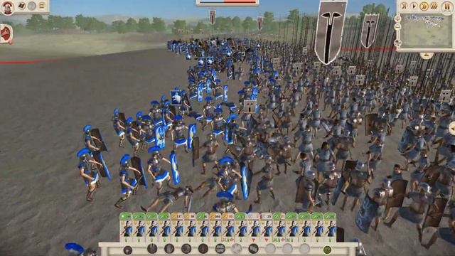 Total War: Rome Remastered - Urban Cohorts vs 2 Selucid Armies смотреть онлайн
