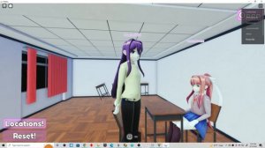 Roblox Doki Doki Literature Club Reshaped: Showing Ray all the gamepasses in the game