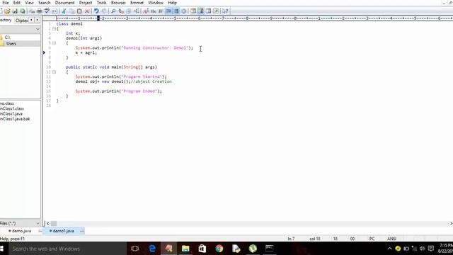Constructor and Types of Constructor