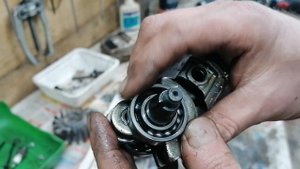 Штиль 180 после ремонта, не выдержали подшипники