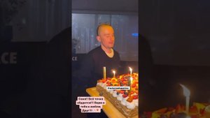 Кристина Асмус - раздевается на дне Рождения Саши Петрова