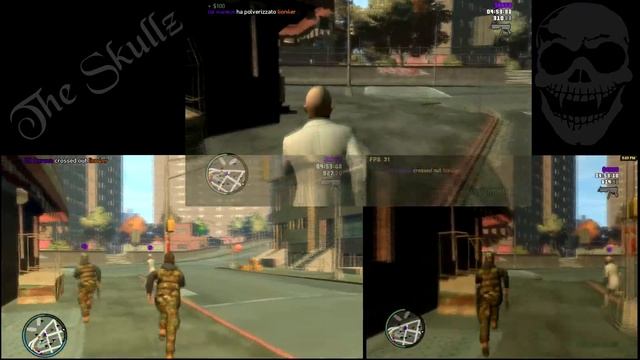 GTA 4 - Triple View TDM - The Skullz [Full-HD] смотреть онлайн
