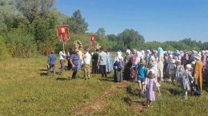 (ч1) 05.07.2023 кресный ход в честь иконы Владимирской Божьей матери.