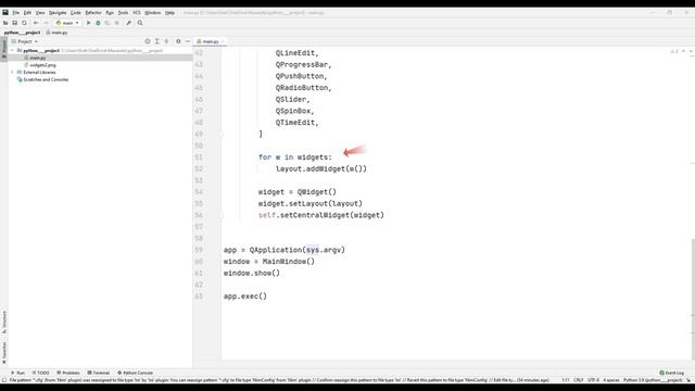 Create Desktop App with Python PyQT6 - Widgets Lesson 7