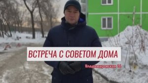 Спил аварийных деревьев во дворе ул.Владимировская, 16 в 2023 году и дальнейшие планы, январь 2024г.