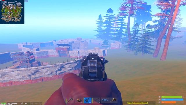 RUST RAID рейд дома кирками #51 смотреть онлайн