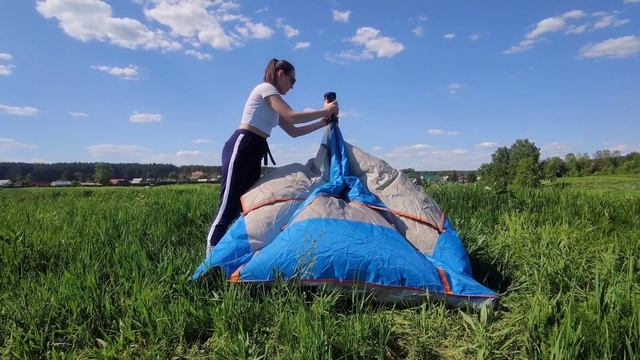 Автоматическая палатка с гидравлической опорой смотреть онлайн