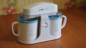 Обзор мороженицы Clatronic ICM 3650 Weiss + простой рецепт мороженого