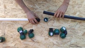 ПНД и ППР трубы как соединить ,самый простой способ ,без использования паяльника