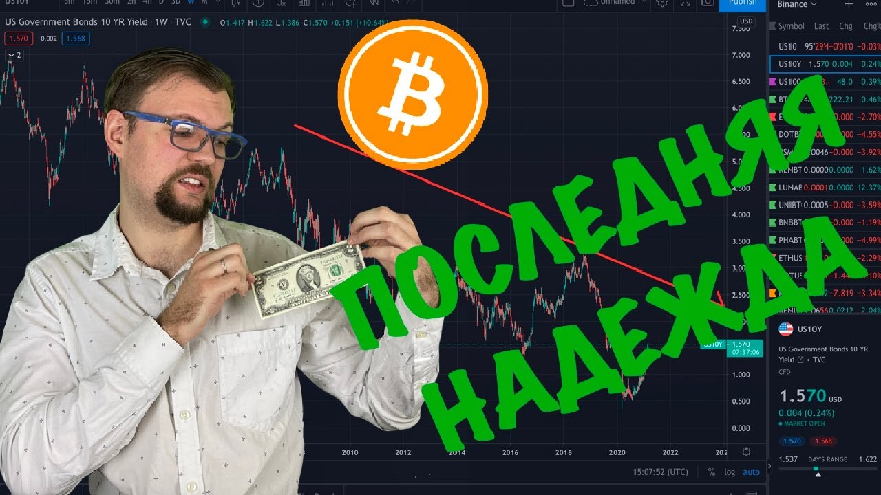 Биткоин - последняя надежда инвесторов! Криптообзор от Инвест Тони #2 Crypto News 5 марта.mkv