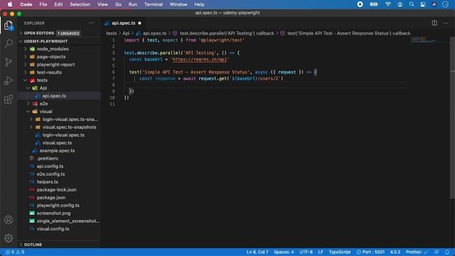 Playwright API Testing Tutorial #2 - Simple API Test смотреть онлайн