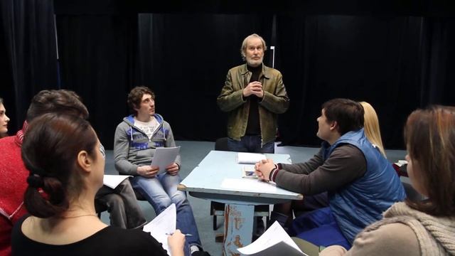 Альберт Вербец на репетиции сказки "Каменный цветок" 2016 г. смотреть онлайн