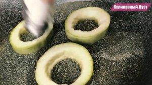 Простой Кабачок, а Рецепт будут выпрашивать ВСЕ ЗНАКОМЫЕ. Завтрак или перекус за 5 минут из кабачка