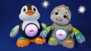 Линкималс / Linkimals от Fisher Price шоу Пингвина и Ленивца ! Танец мороза, алфавит, реп, цифры  !