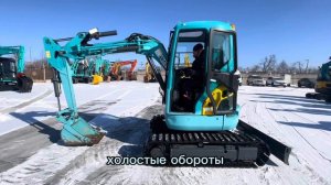 Легендарный японский мини экскаватор KUBOTA RX-405