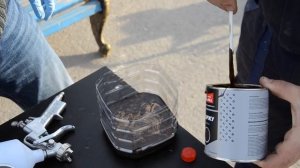 Прикол! Покрасил старую деревянную лавочку краской АНТИЧНАЯ МЕДЬ