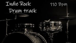 Indie Rock Drum backing track 110 bpm