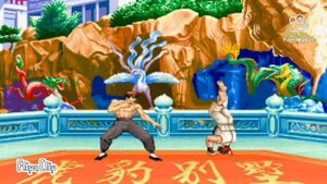 ryu vs bruce lee(fei long) sprite Battle👊✊