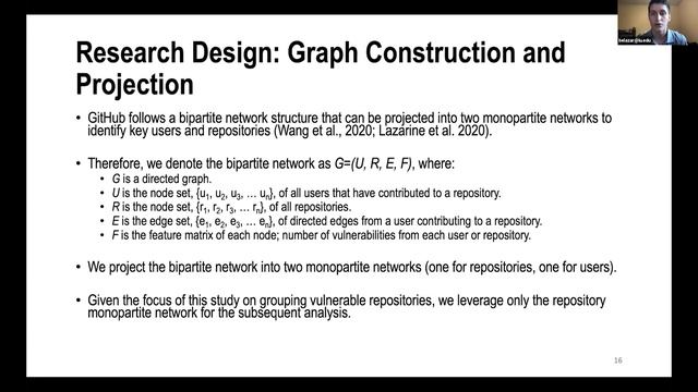 NSF 2021 Cybersecurity Summit: Identifying Vulnerable GitHub Repositories in Sci-Cyberinfrastructur
