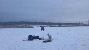 Зимняя рыбалка на щуку Рыбалка в хорошей компании. Шершневское водохранилище Южный Урал