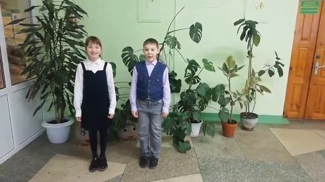 Одноклассники читают классику СШ 124 Минск 3 класс У Лукоморья дуб зелёный Надежкина С., Коршак Е.