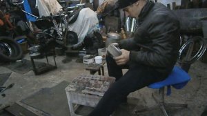 минск 125. замена обода колеса. переспицовка