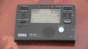 KORG TM60C Tuner and Metronome combo tutorial