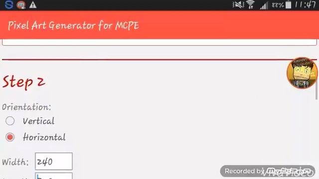 Крутое приложение для майнкрафт 0.14.+ обзор приложения Pixel Art!!! смотреть онлайн