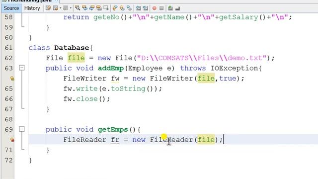 16.3 File Handling read and write Objects in file in Java Urdu/Hindi (2023) смотреть онлайн